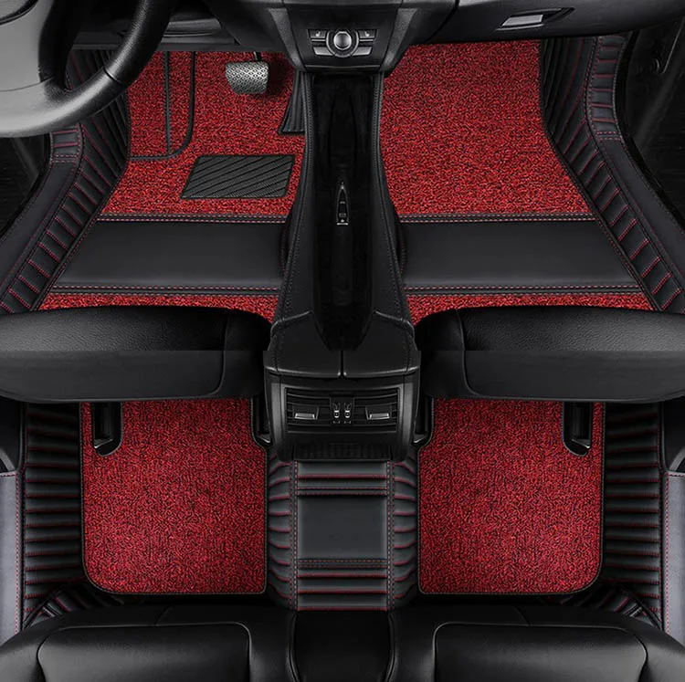 Custom made car floor mats for skoda karoq kodiaq accessories rapid spaceback octavia fabia 1 superb accessorie rugs carpet