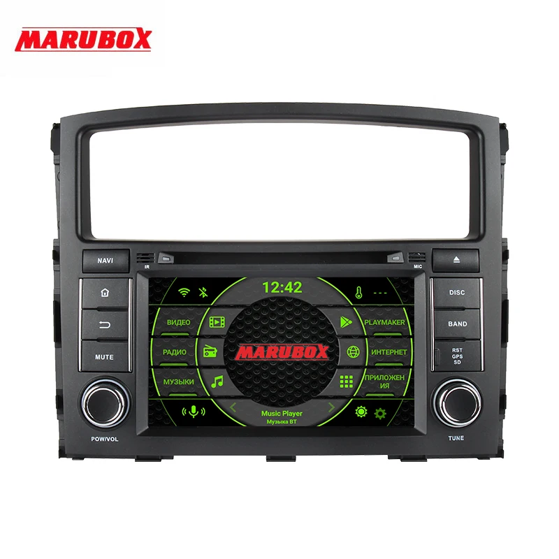 

Marubox KD7054 Car DVD Player for Mitsubishi Pajero IV 2006+, 7" IPS Screen with DSP, GPS Navigation, Bluetooth, Wifi, Android 9