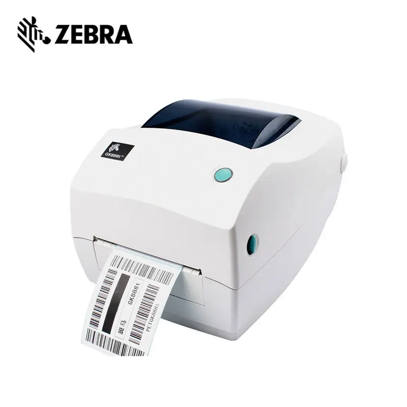 Принтер штрих кода Zebra GK888T 203 точек/дюйм|Принтеры| |