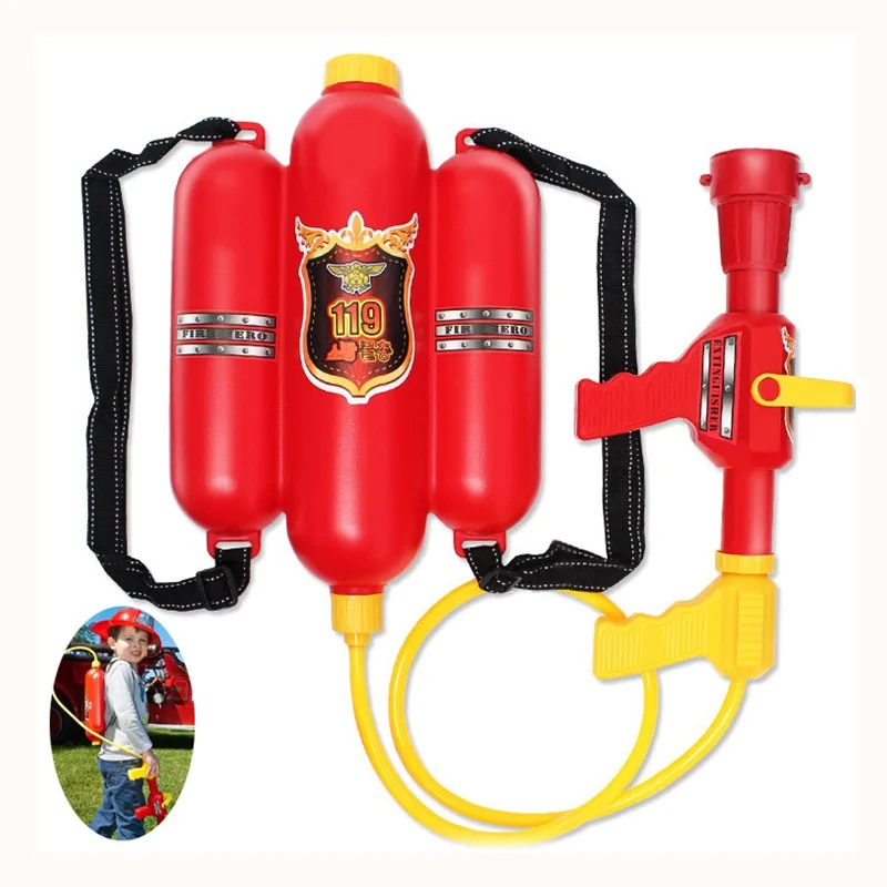 Рюкзак водный пистолет летний пляжный игровой водный пистолет открытый Soaker Blaster рюкзак Огнетушитель распылитель давление игрушки