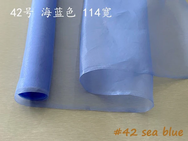 White Dyeable Viscose Organza Fabric At ₹ 100/meter In Surat | ID - Foto 7