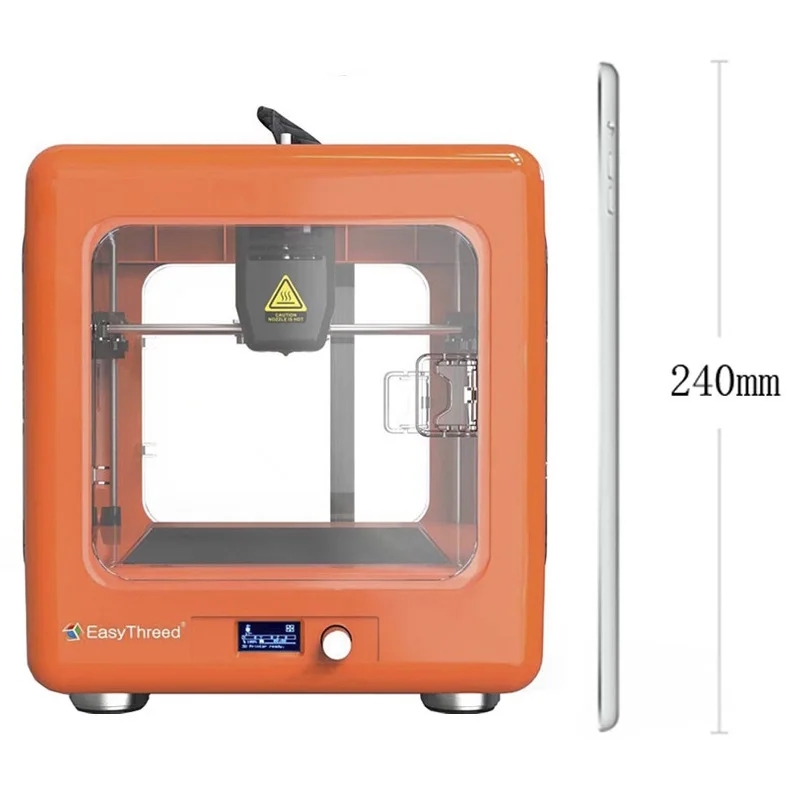 Портативный мини 3d принтер с windows бытовой 3D DIY комплект принтер один ключ печатная машина для Ребенка Рождественский подарок