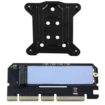 

CPU Backplate Cooler, Computer Heatsink Cooling Backplate with NVME to PCIe Adapter