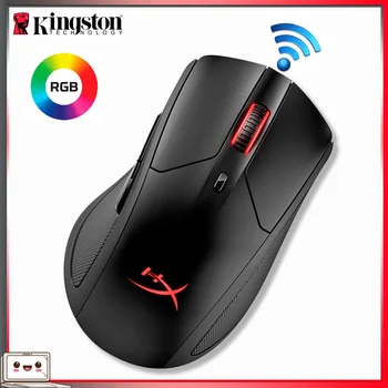 

Original Kingston Wireless RGB Gaming Mouse HyperX Pulsefire Dart мышь USB Laptop/Computer Mause for PC Mouse Gamer