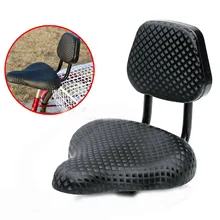  2021 newest arrival fashionable Bicycle Saddle with Ergonomic Backrest High Resilience PVC Leather Universal Riding Equipment 