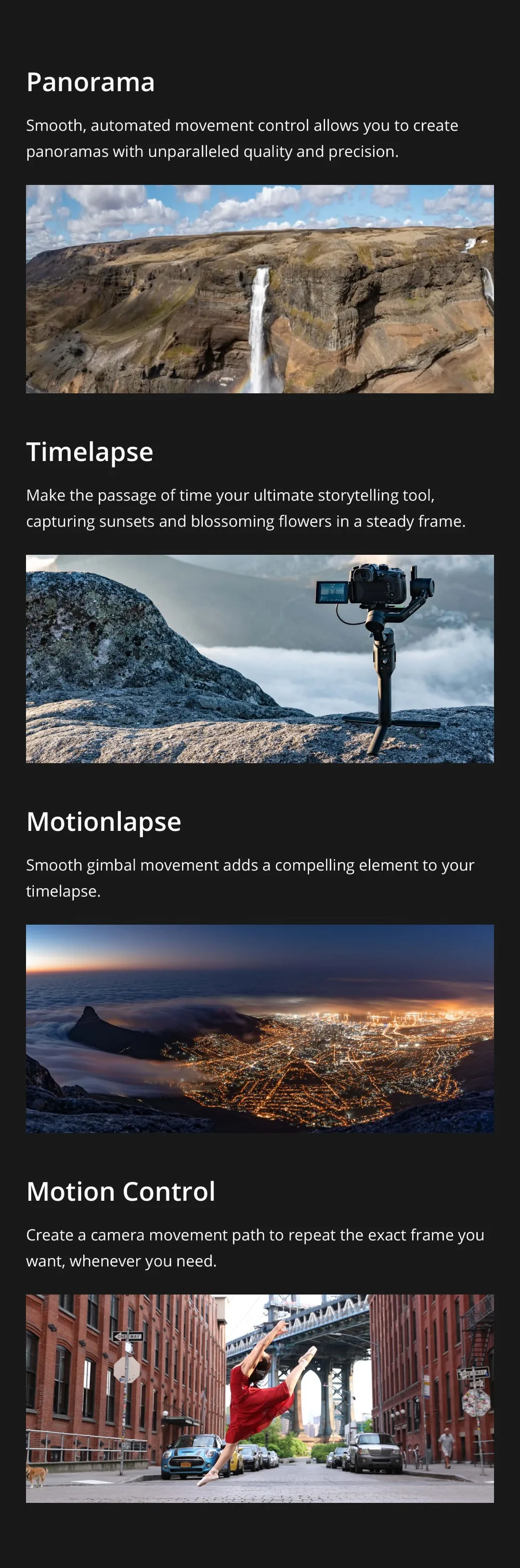 DJI Ronin-SC Pro комбо 3-Axis легкий дизайн стабилизации Профессиональный Камера Ёмкость Срок службы батареи 11 часов