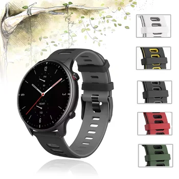 

WristStrap Sports Silicone bands for huawei Honor ES Amazfit GTS 2 Smart Watch For Polar Vantage M/amazfit GTR2 Replacement band
