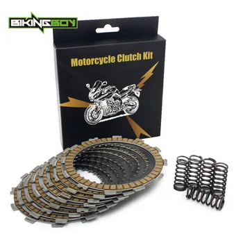 

BIKINGBOY 8 Clutch Paper Friction Plate + 7 Steel Separator Plates + 5 Springs RM-Z RMZ 250 05 06 KX250F 05-12 11 10 09 08 07