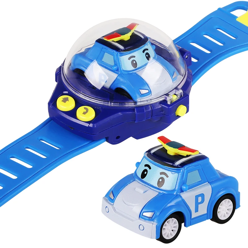 Детские Блестящие Мини Rc автомобиль игрушечные часы управления автомобилями