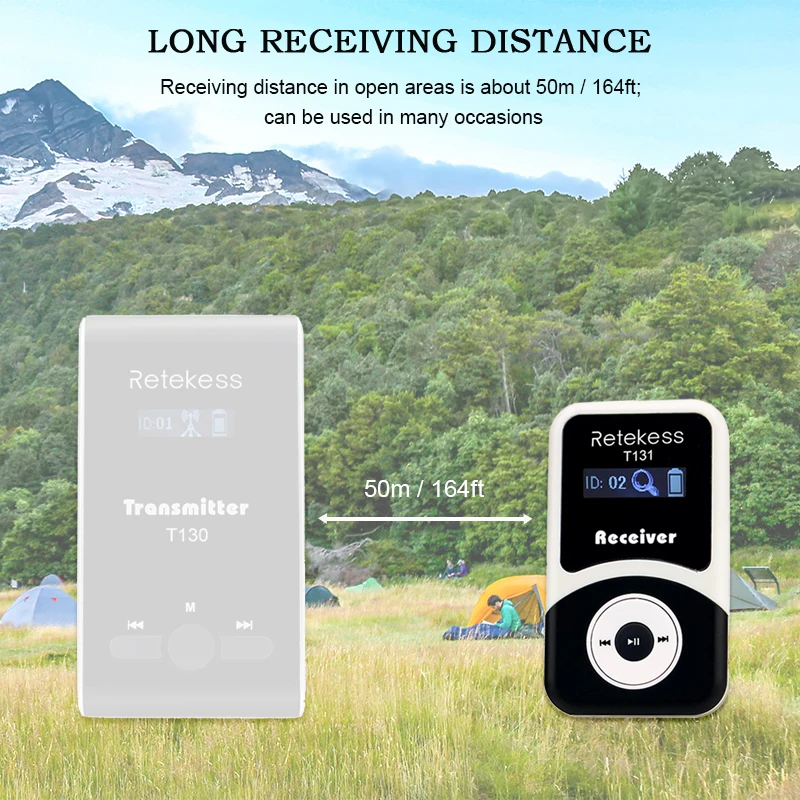 5 Pieces Of RETEKESS T131 Wireless Receivers For