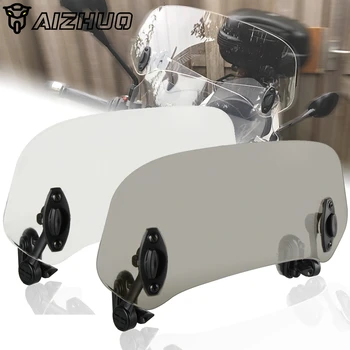 

FOR YAMAHA YZF-R25 R3 XJR400 XJR1200 XJR1300 FZX 250 T MAX TMAX 500 530 R6 Motorcycle Windshield Wind Screen Air Deflector