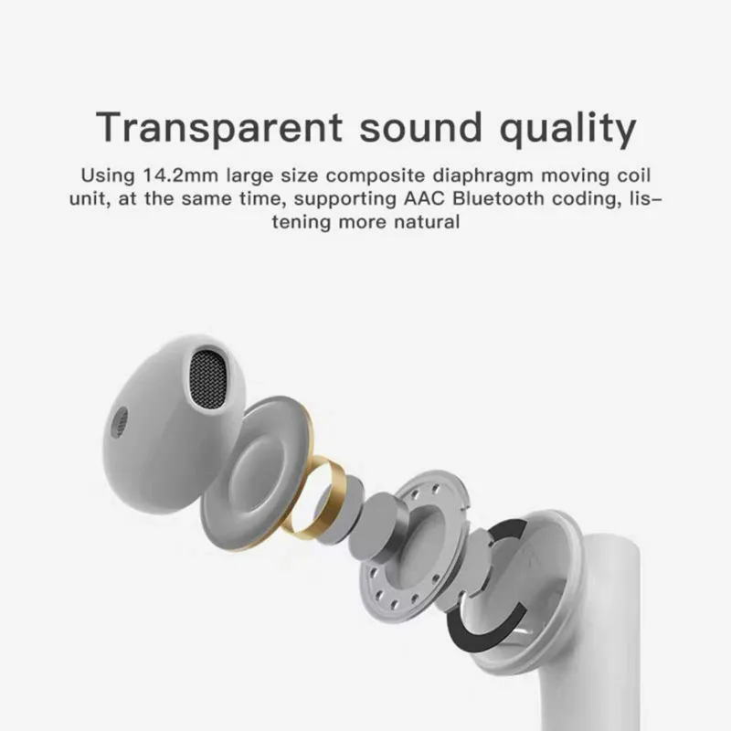 Wireless Earbuds Air2sss Wireless Earphone Bluetooth V5 1 Earphone Waterproof Noise Reduction HD Earbuds with Mic for All Phone