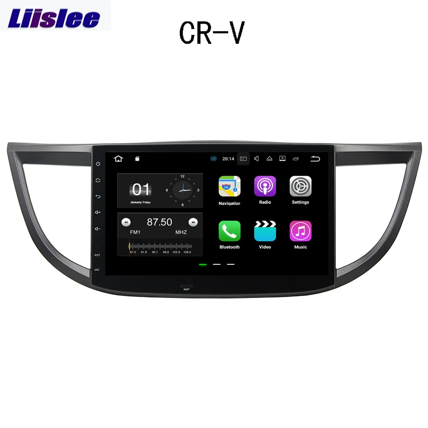 Liislee для Honda CR V 2012 ~ 2015 Автомобильный навигатор GPS Android аудио видео HD сенсорный