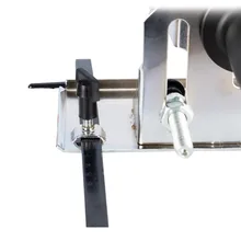 Support de positionnement de profondeur de coupe réglable pour meuleuse d'angle universelle de 100MM, Angle réglable de 2.2cm: 45 ° / 90 ° / 180 °
