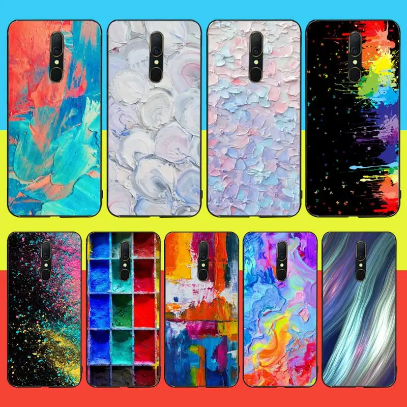 Чехол для телефона CUTEWANAN недорогой черный чехол Oppo A5 A9 2020 Reno Z Realme5Pro R11 | Мобильные