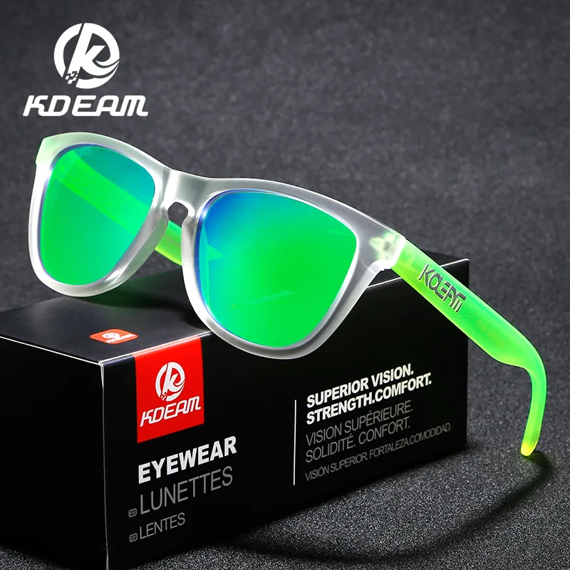 Najtaniej TR90 okulary męskie polaryzacyjne klasyczne damskie okulary przeciwsłoneczne kdeam kolorowe sportowe okulary Kd777