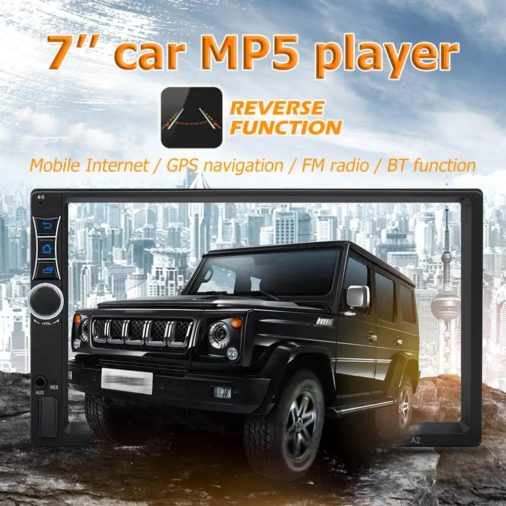 Автомагнитола SWM A2 7 дюймов Android 8 1 Bluetooth Wi Fi USB радио приемник GPS для вождения