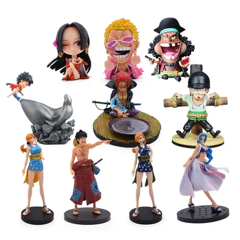 

10 Styles Anime One Piece Luffy Nami DX Girl Roronoa Zoro PVC Action Figure Collectible Model Christmas Gift Toy
