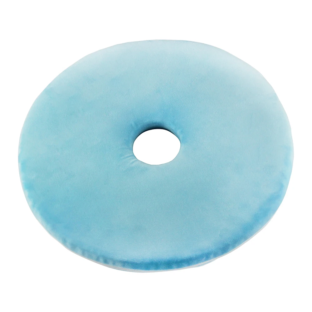 Пончик подушка Memory Foam круглая подушка для сиденья мягкие подушки круглые декоративные одноцветные домашние офисные портативные диванные подушки