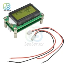 Probador de contador de frecuencia RF de 1MHz-1,2 GHz, PLJ-0802-E de pantalla LCD Digital, medidor de pantalla para Radio Ham DC 9-12V