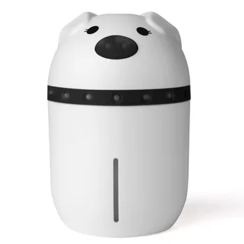 

Top Deals Household Cartoon Pig Usb Humidifier Three-In-One Multi-Function Humidifier White