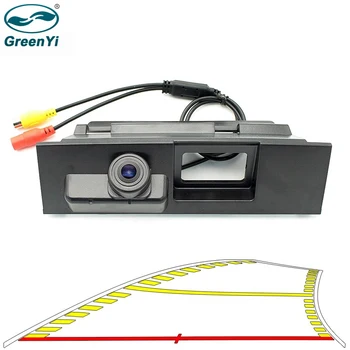 

GreenYi Vehicle Dynamic Trajectory Rear View Camera Car Trunk Handle Camera For Ford New Mondeo 2014 2015 2016 2017