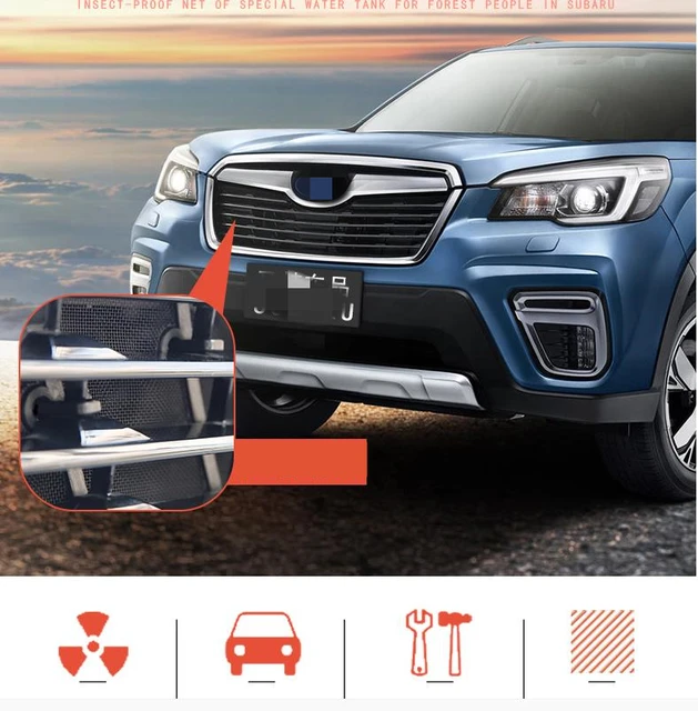 Filet anti-insectes de voiture Empêcher la grille de protection Grille de  protection Grille d'admission Accessoires extérieurs automatiques  Compatible for Subaru Compatible for Forester SK 19-21 ( Col : :  Auto et Moto