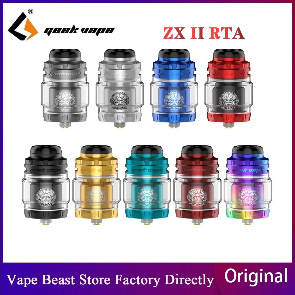 Оригинальный Новый атомайзер GeekVape ZX II RTA 4 5 мл бесступенчатый сетчатый для легкой