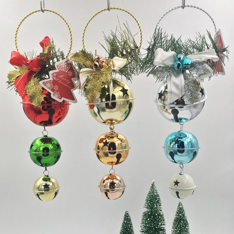 

Christmas Hanging Ornaments Christmas Trees Hanging Ornament Jingle Bell Party New Year Christmas Decorations for Home