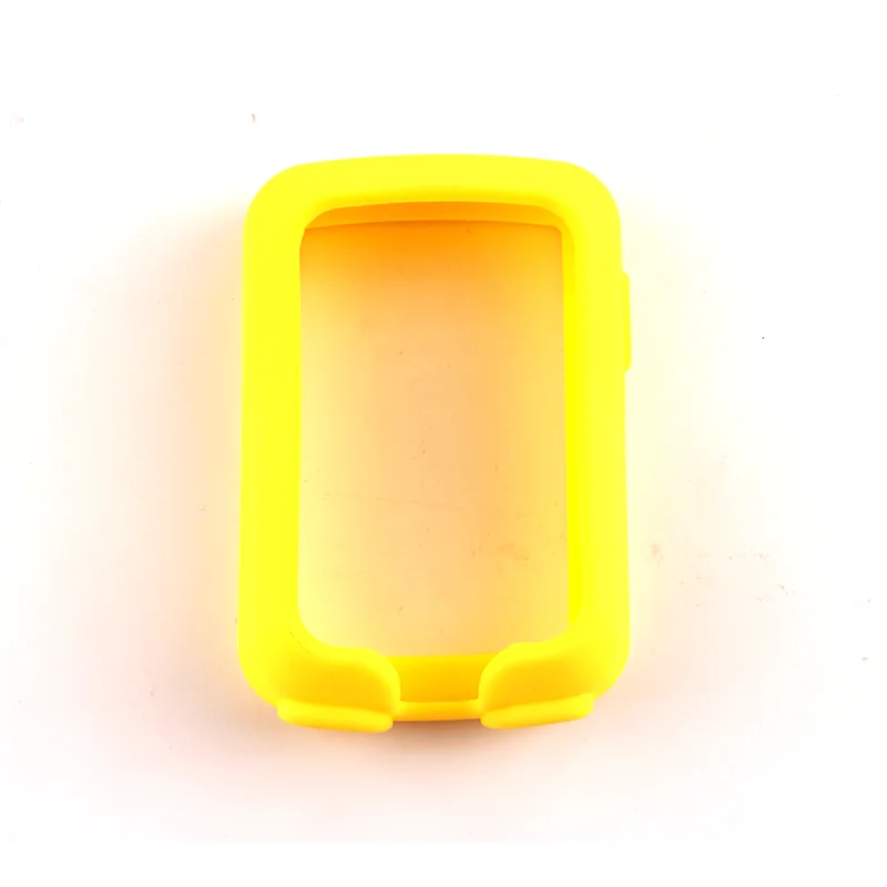 Yellow Открытый Велоспорт компьютер силиконовый резиновый защитный чехол+ ЖК-экран пленка протектор для Garmin Edge 820 - Цвет: Yellow