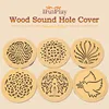 Spruce Wood Sound Hole Cover Block for 41