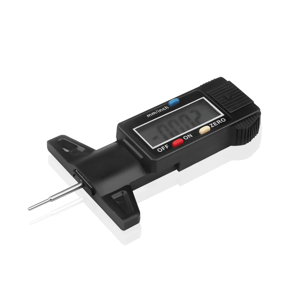 

Digital Car Tyre Tire Tread Depth Gauge High Accuracy Tire Meter Measurer Tool for Motorbike Tire Tester