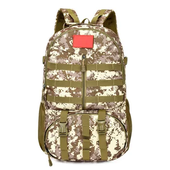 

55L Capacity Tactical Army Men Military Backpack Waterproof Outdoor Sport Mountaineering Hiking Camping Hunting 3D Backpack Bag