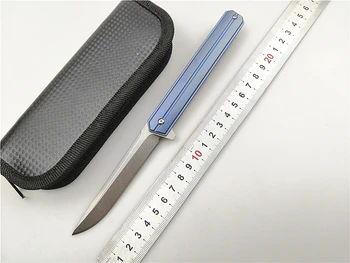 

Folding Pocket Knife KESIWO KS004 Titanium Handle D2 Blade Utility EDC Outdoor Camping Knife Tactical Hand Tools