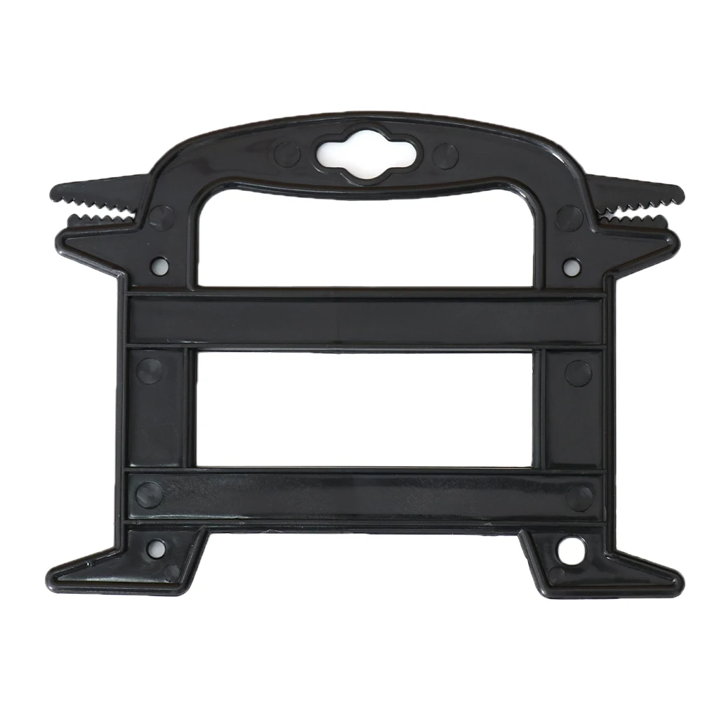 Paracord Ladder Winder Black Fishing Line Winder Cable Spool Rope Organizer Tool for Outdoor Camping Hiking Fishing Hunting