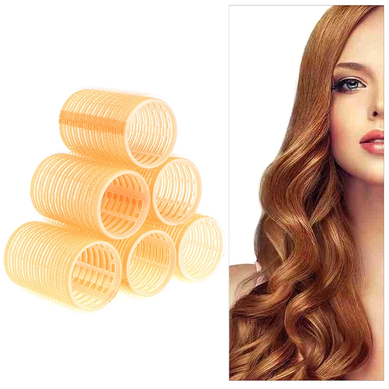 Different Size Self Grip Hair Rollers DIY Magic Large Self-Adhesive Hair Rollers Styling Roller Roll Curler Beauty Tool