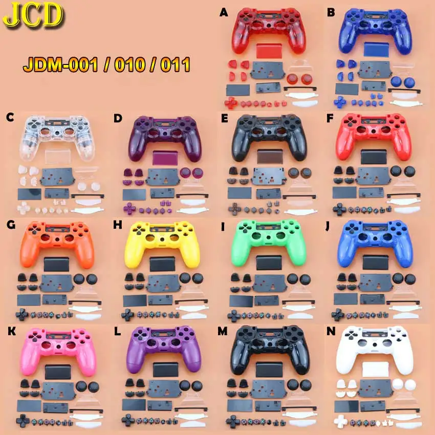 Dualshock Dualshock Dualshock Dualshock Controlador de Jogo Claro Frente e Tampa Traseira Shell