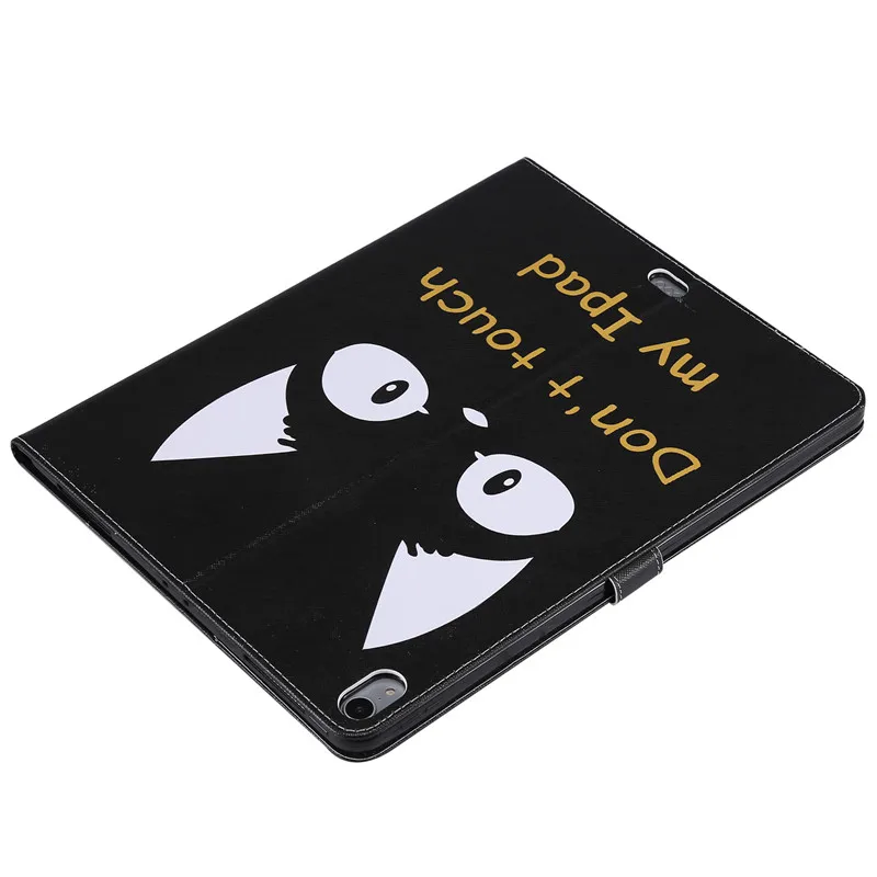 Wekays для Apple iPad Pro 12," мультфильм кошка дерево кожаный чехол для Coque Apple iPad Pro 12,9 дюйма чехол для телефона