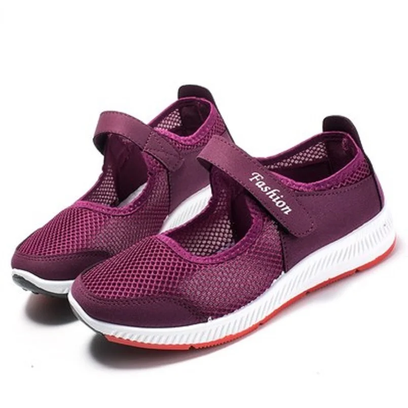 Cresfimix zapatos planos de mujer Женская мода Удобная обувь без застежки на плоской подошке