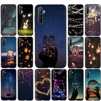 

Silicon Phone Coque for OPPO R17 Pro A9 Reno Z 2 2Z 10X Ace 3 pro Cover Starry night
