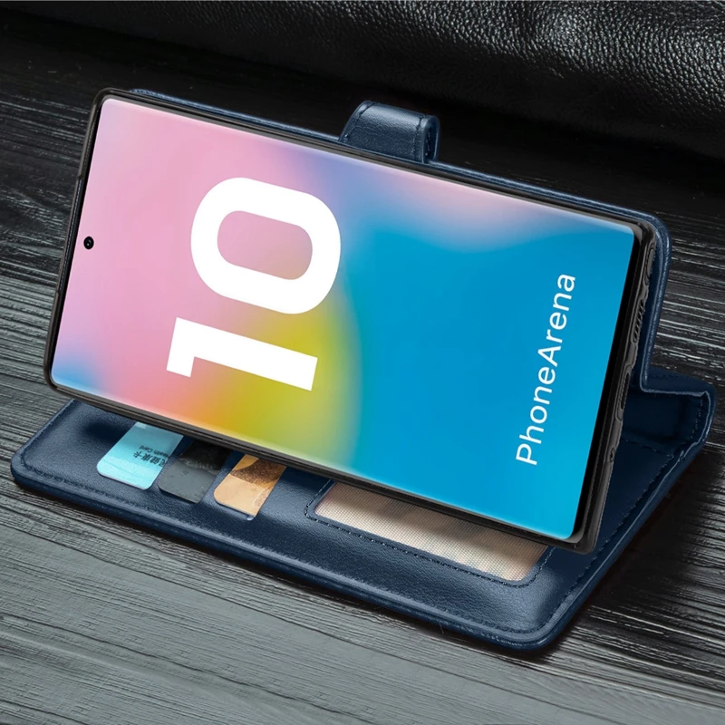 Роскошный, кожаный, в деловом стиле Note 10 Plus чехол для samsung Note 10 чехол с пряжкой кошелек откидная крышка для Galaxy Note 10 чехол Note 10 Plus