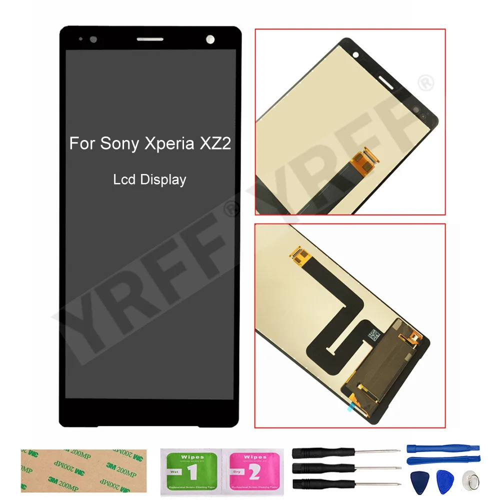 

New For Sony Xperia XZ2 LCD Display Touch Screen Digitizer Display Screen For Sony XZ2 H8266 H8216 H8296 H8276 702SO SOV37