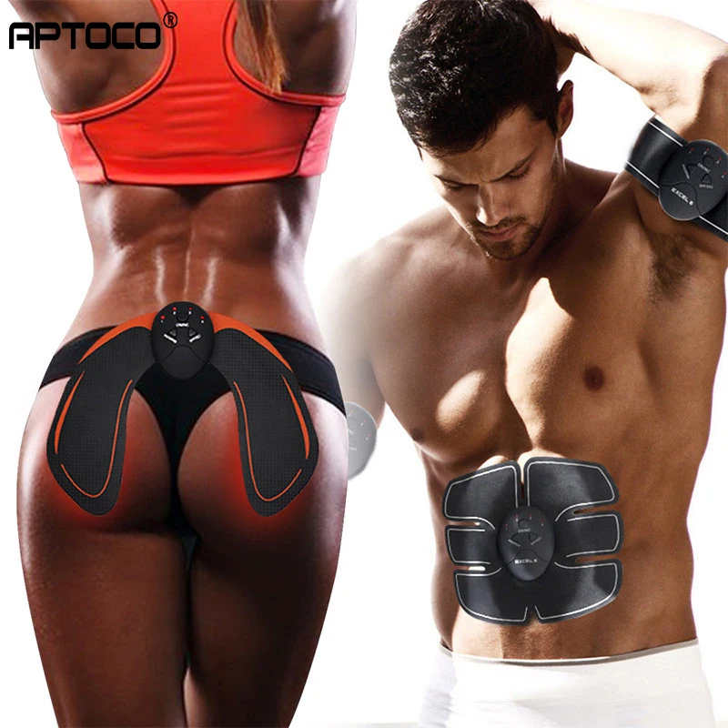

EMS Hip Trainer Muscle Stimulator ABS Fitness Lifting Buttock Abdominal Trainer Fitness Weight loss Body Slimming Massage