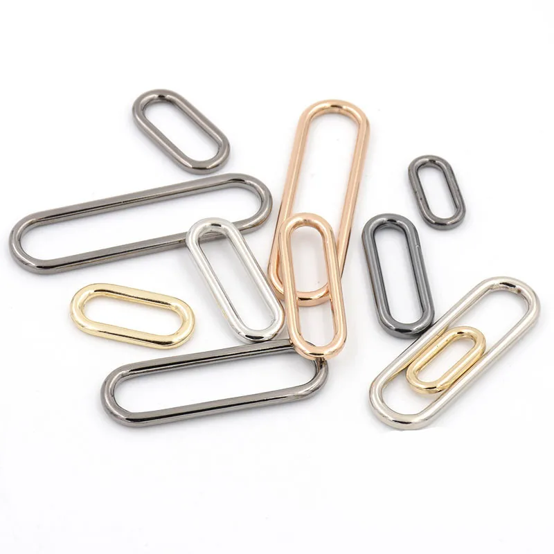 5 шт. овальные кольца сплав пряжки для сумочки ремень собачий ошейник цепь