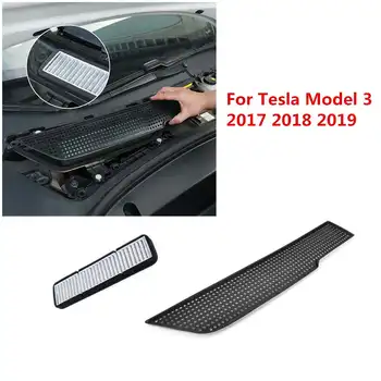 

Car Air Flow Vent Cover Trim Air Filter Anti-Blocking Intake Protection For Tesla Model 3 Model3 2017 2018 2019