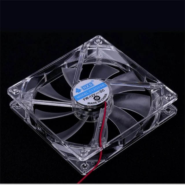 Ventilador de carcasa de ordenador, disipador de calor silencioso de 120mm,  33 LED, refrigeración para estuches de ordenador, enfriadores de CPU y  radiadores, Ultra silencioso, 1 piezas. - AliExpress