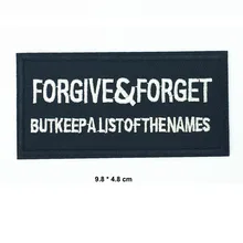 Буквы баннеры Вышивка Патчи Черный Белый Английский алфавит вышивка патчи для одежды DIY полосы написанные слова наклейки