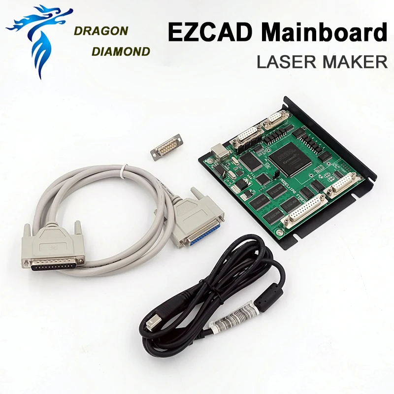 Лазерный контроллер EZCAD маркировочное программное обеспечение Контроллер