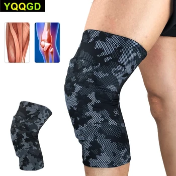 

1Pcs Anti-Slip Honeycomb Knee Pads Protector Long Compression Leg Sleeve for Adult Volleyball Baseball Football Wrestling
