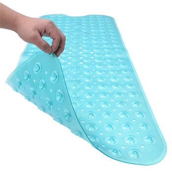 

Bathroom Transparent Tub Extra Long Non-Slip Bath Floor Bubble Shower Tub Mat 2020 New Bathtub Antiskid Mat